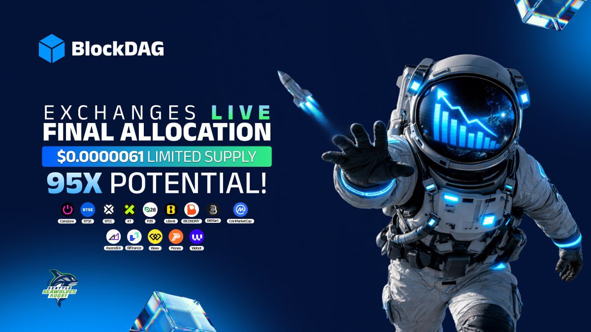 Secure 95x Instant ROI with BlockDAG's Limited-Time $0.0000061 Offer! XRP Eyes Enterprise Growth & SHIB Dips 1 Secure 95x Instant ROI with BlockDAG's Limited-Time $0.0000061 Offer! XRP Eyes Enterprise Growth & SHIB Dips image 1