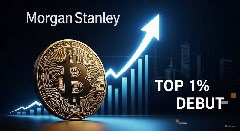 Morgan Stanley Bitcoin ETF Posts Top 1% Debut
