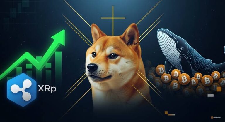 Shiba Inu Golden Cross, XRP Payments Jump 410%, BTC Whale Moves $74M
