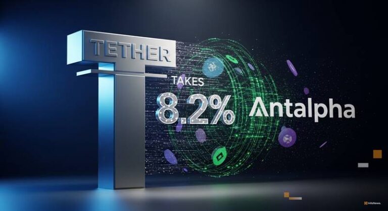 Tether Takes 8.2% Stake in Antalpha