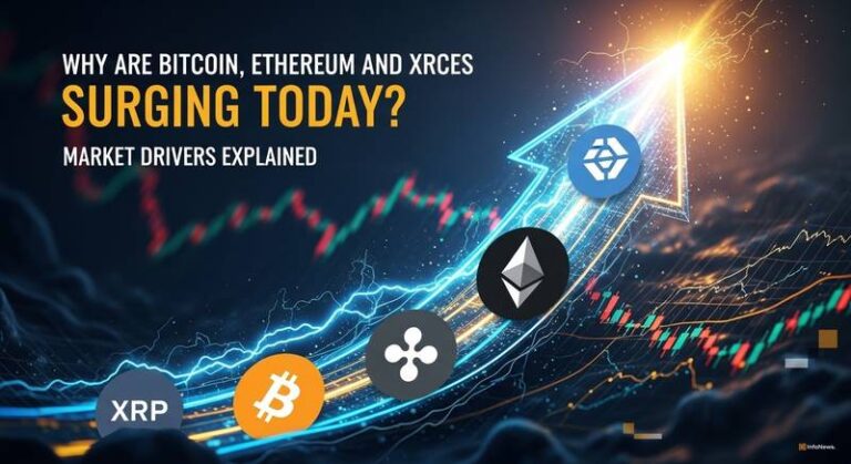 Why Are Bitcoin, Ethereum and XRP Prices Surging Today? Market Drivers Explained