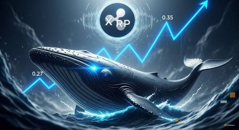 XRP Price Prediction: Whale Scoops 20M Coins, $1.27-$1.35 in Focus