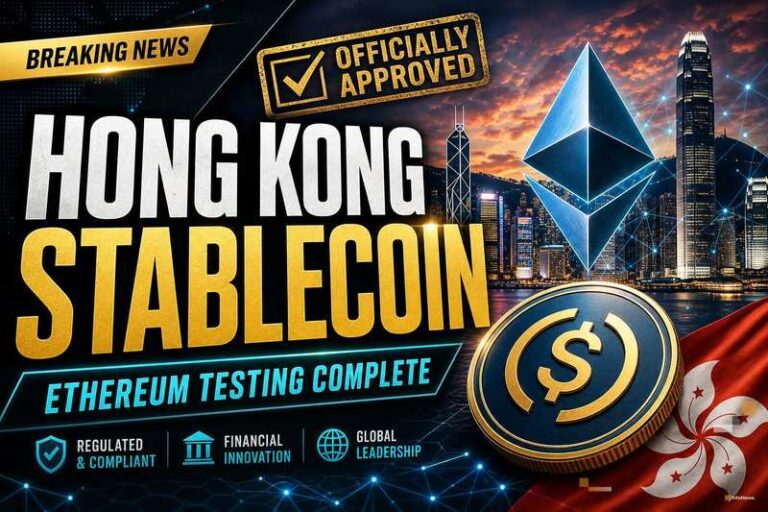 Hong Kong’s First Officially Approved Stablecoin Completes Ethereum Testing