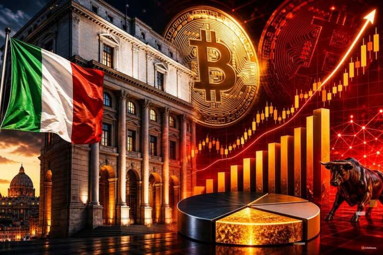 Italy’s Largest Bank’s Crypto Exposure Tops $200M Through Bitcoin ETFs