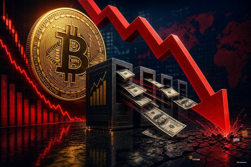 Spot Bitcoin ETFs See $1B Weekly Outflows as Six-Week Inflow Streak Ends