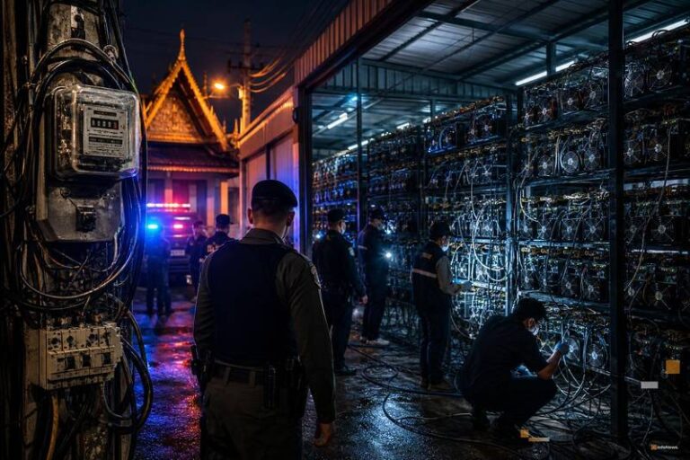 Thailand Raids Illegal Bitcoin Mining Operation After $80,000 Power Losses
