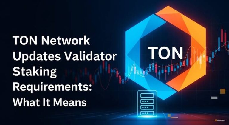 TON Network Updates Validator Staking Requirements: What It Means