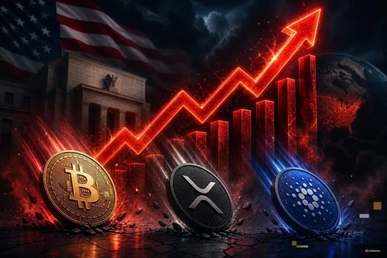 US Inflation Rises to 3.8% as Bitcoin, XRP and ADA Fall