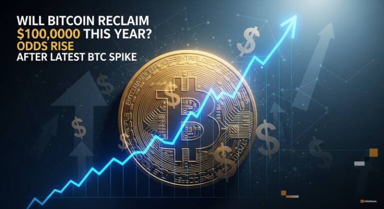 Will Bitcoin Reclaim $100,000 This Year? Odds Rise After Latest BTC Spike