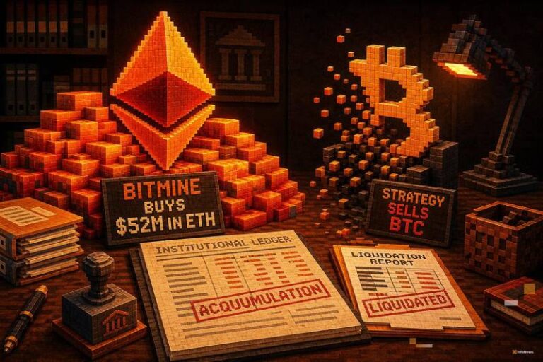 BitMine Buys $52 Million in Ethereum as Strategy Sells Bitcoin
