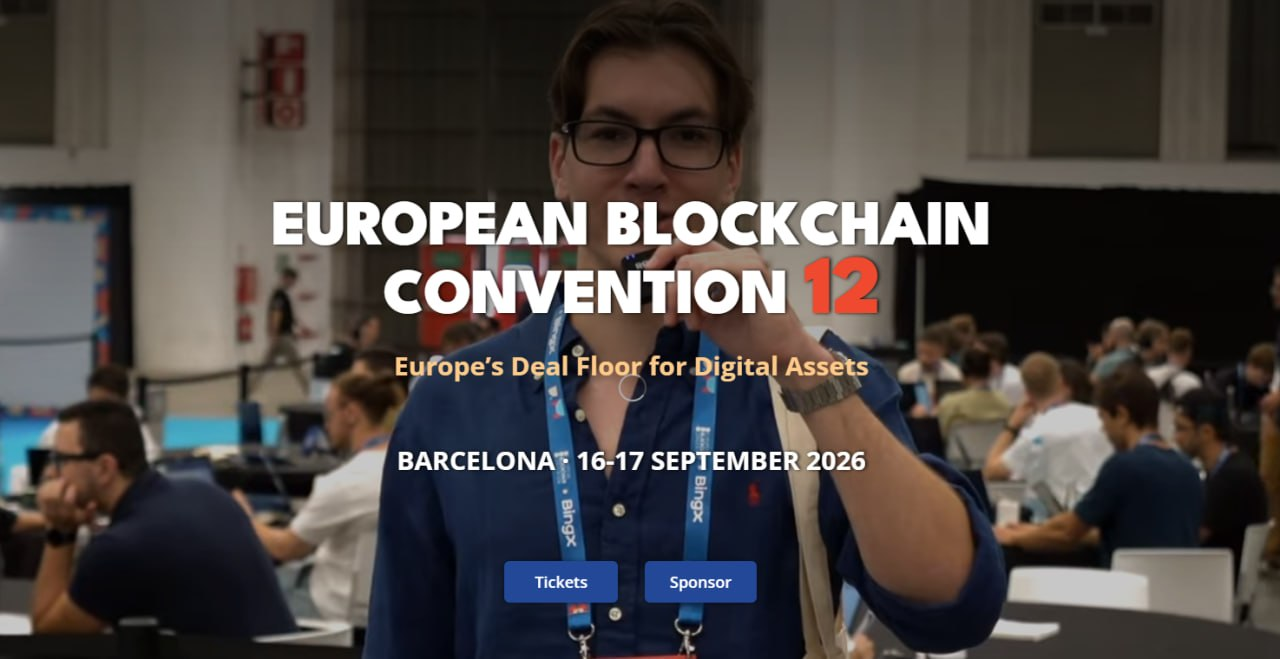 European Blockchain Convention returns to Barcelona as institutional capital moves to the centre of the digital asset market 1 European Blockchain Convention returns to Barcelona as institutional capital moves to the centre of the digital asset market