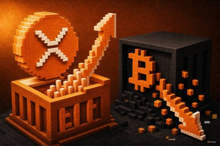 XRP ETFs See $7.44 Million in Inflows as Bitcoin Funds Record Outflows